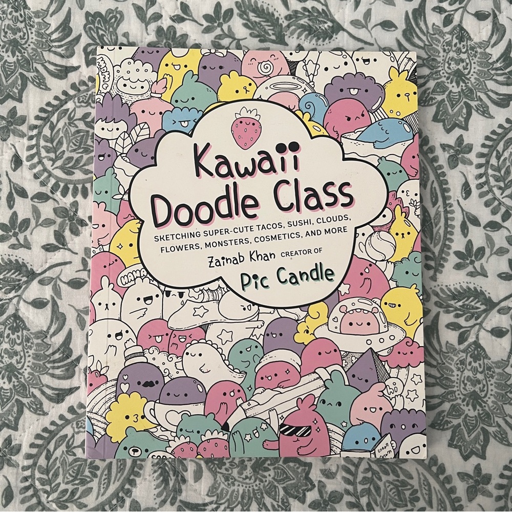 Brand New, Kawaii Doodle Class Art Book